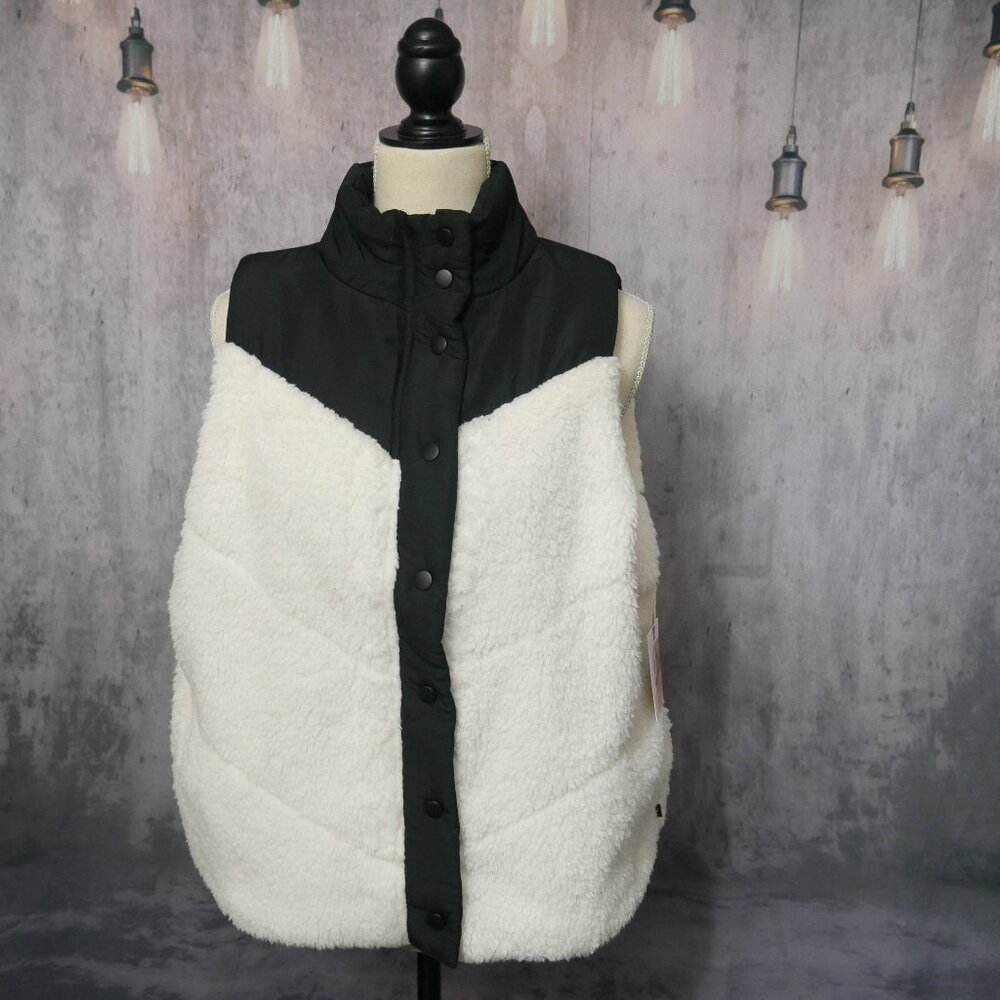 Jessica Simpson Faux Fur Vest XL